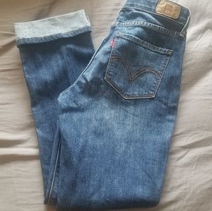Levis "Perfect Waist" Straight Leg Jeans Size 4